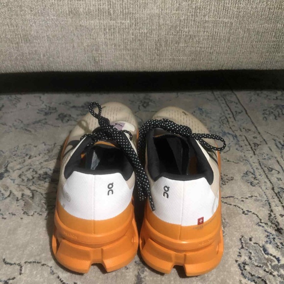 On Cloudmonster in Fawn/Tumeric - Picture 9 of 11